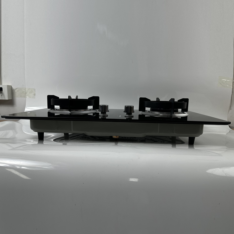 Factory Wholesale Household Double Burner Gas Hob LPG NG Gas Cooktop with Tempered Glass for Home Kitchen