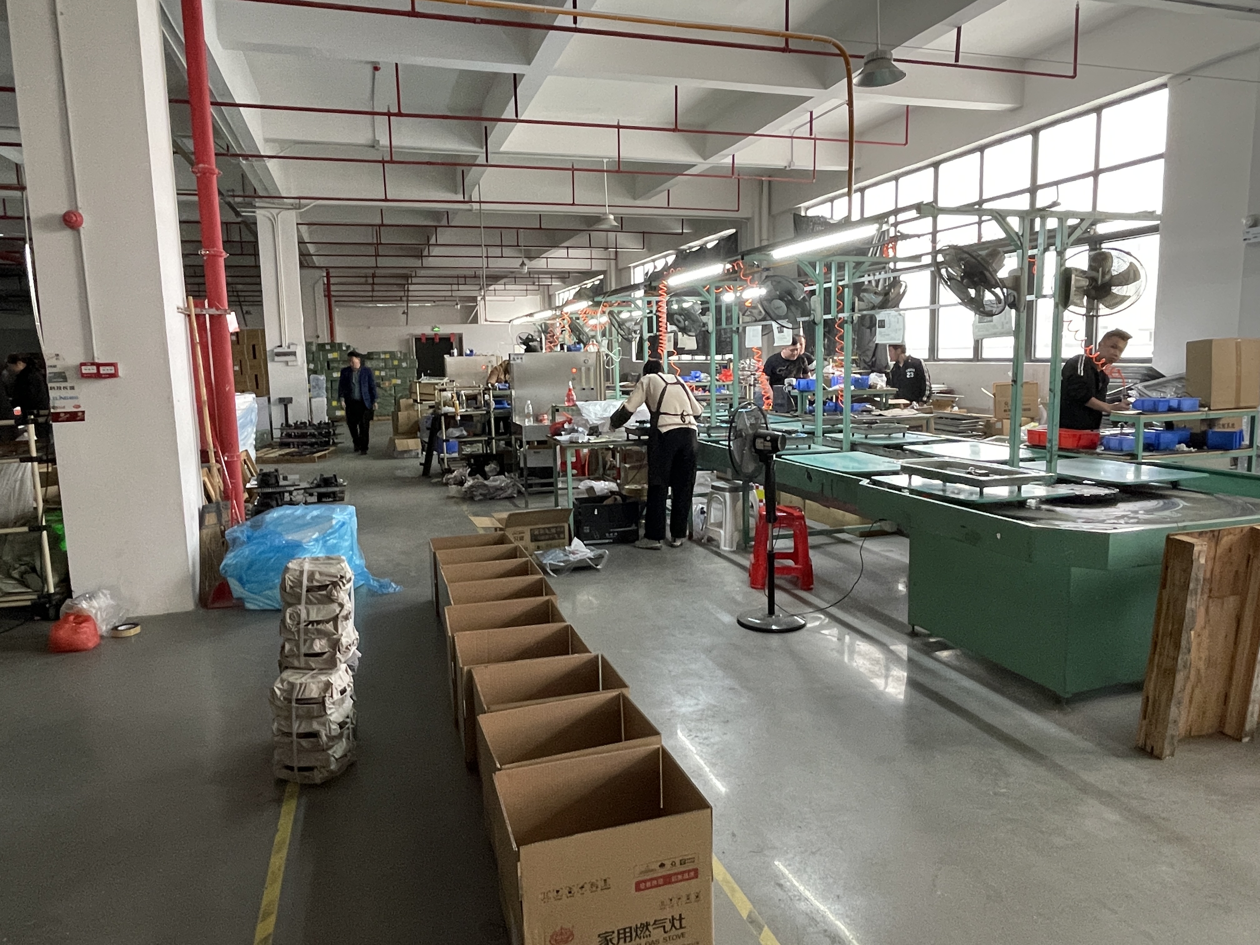 THREEMI gas stove factory
